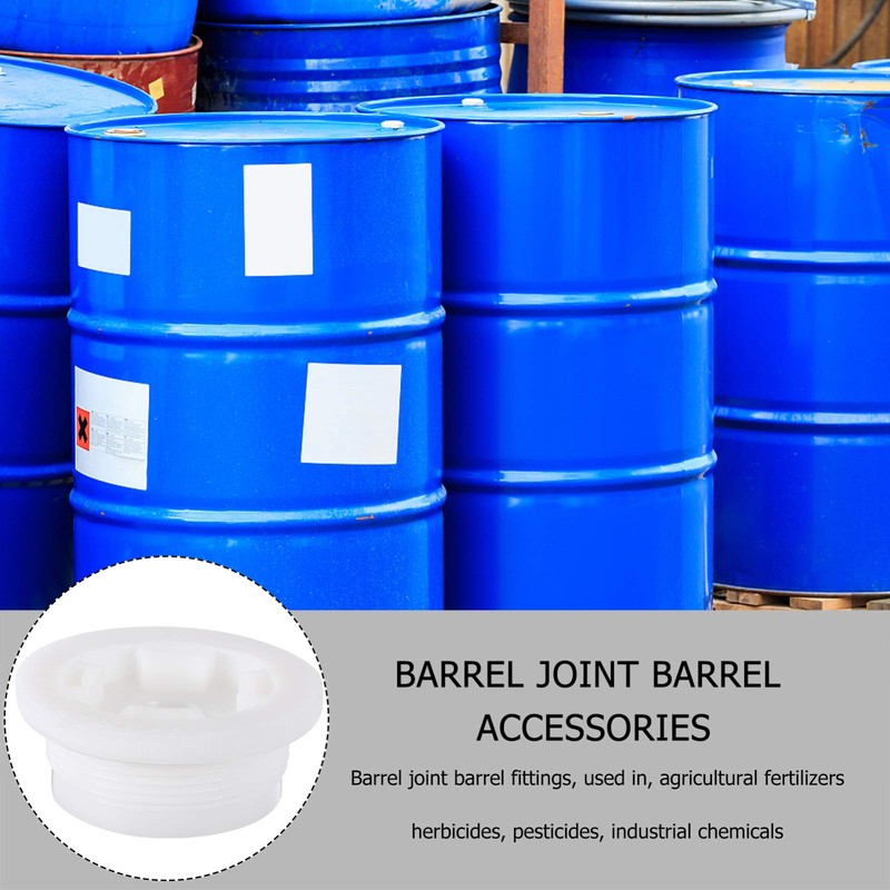 VILLCASE 10 PCS 2 Bung Cap, Fine Thread Plastic Drum