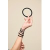 Goody Ouchless Elastic Hair Ties - 50 Ct, Black, 2MM