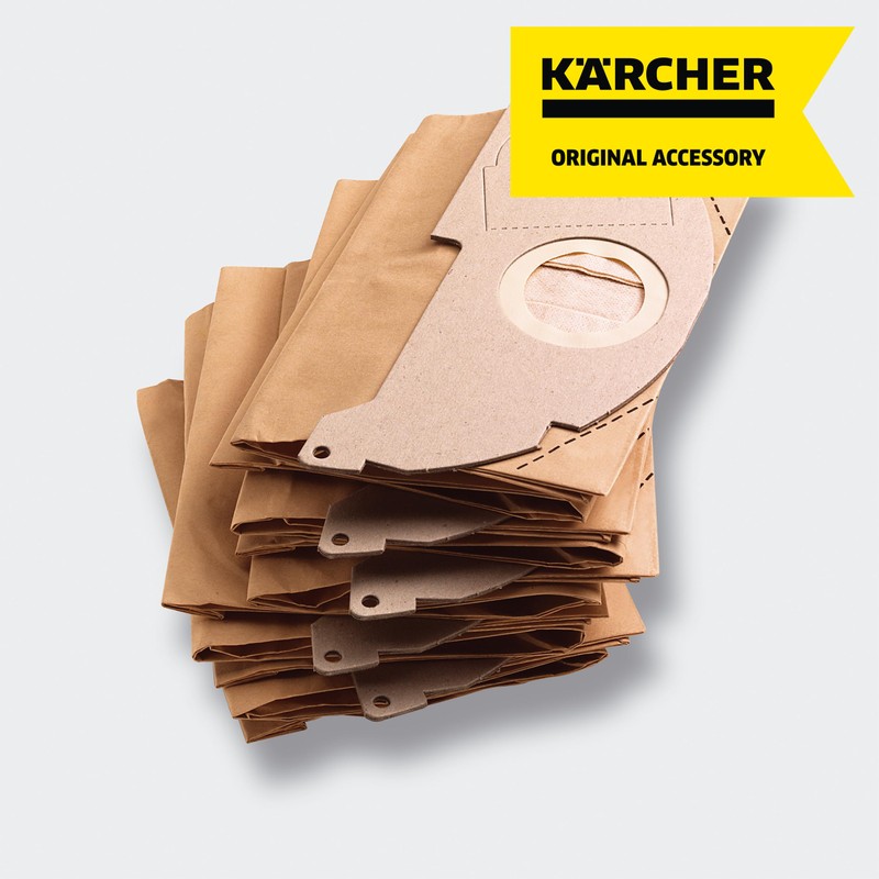 Karcher Bolsa de filtro de papel WD 5 piezas