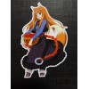 Holo Spice and Wolf Glossy Sticker Anime Waterproof!
