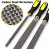 3-Piece Wood File Set – Carbon Steel Rasp Tools with