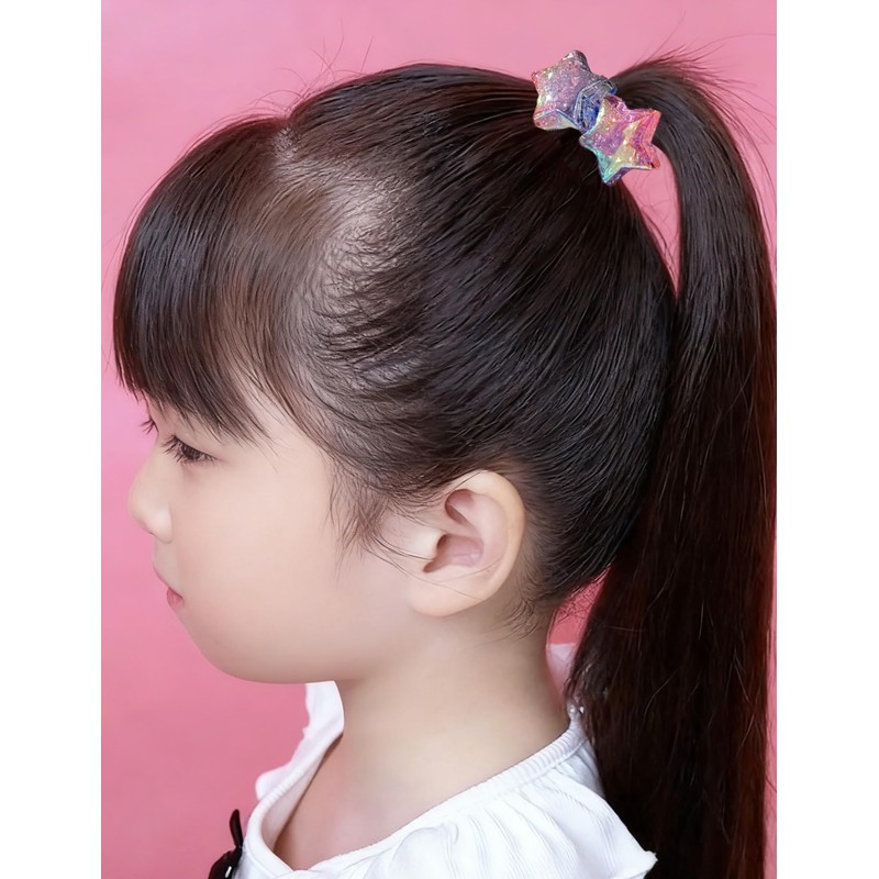 GFun ヘアゴム ヘアアクセ ボール 子供 キッズ 小さめ ボンボン 髪飾り ヘアアレンジ