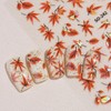8Sheets Autumn Leaf Nail Stickers, Fall - Themed Maple Leaf