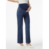AFITNE Women's Stretch Maternity Jeans Over The Belly Straight Leg
