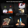 Kirenp Butane Torch Lighter and Cutter Set, with Quad Jet