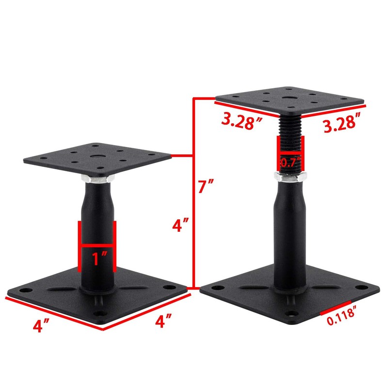 YEUQWJ Mini Screw Jack,Adjustable Support Jack for The Floor,Post Floor