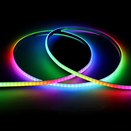 Smart Ultra-Thin 0.2in/5mm Bar Light, 5V USB Powered LED Light Strip with APP Control, Can be Installed in Narrow Gaps of Electronic Devices, Home Decor, and Automotive Spaces (160LEDs, 4.92ft/1.5m)