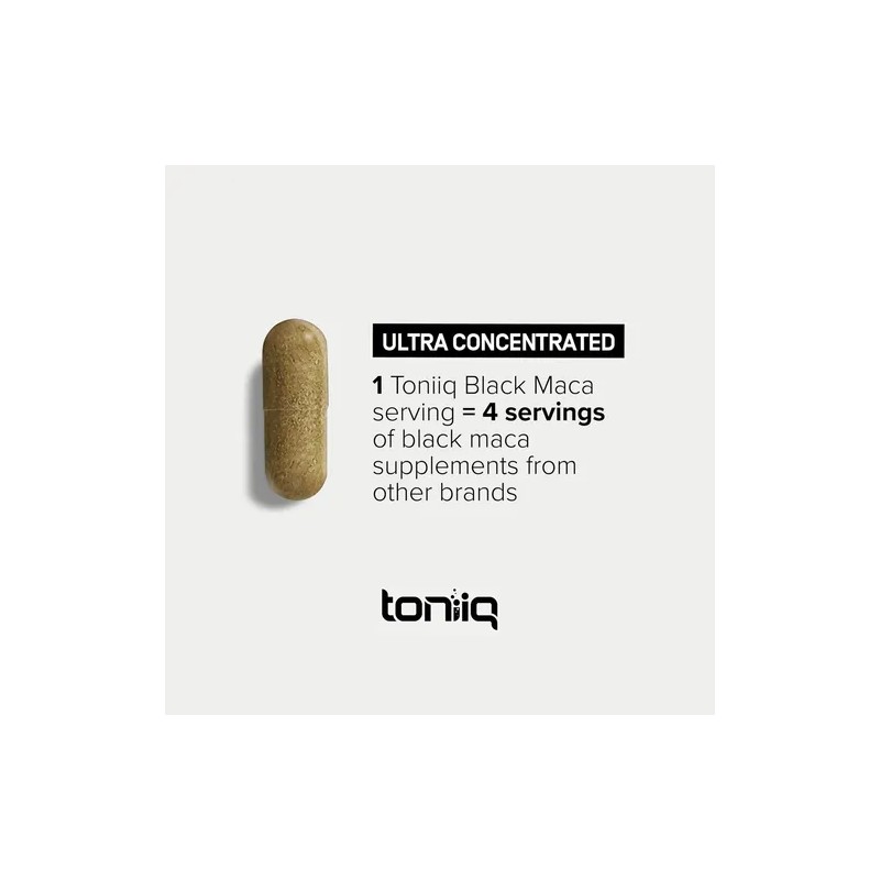 Toniiq Black Maca Root 120 Cápsulas