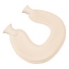 U Shaped Neck Hot Water Bag Double Knitted Insulation Rubber