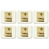 Jason D2876 Simplicity Coasters, Set of 6
