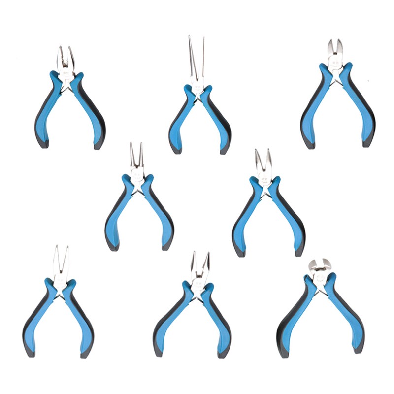 8 Kinds of Jewelry Repair Tool Steel Pliers Wire Cutter