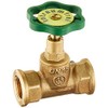 CORNAT T571321 Straight-Run Globe Valve, Brass, 1/2", Clear