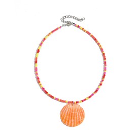 JOYEAR Starfish Necklace,Seashell Beachy Necklaces Summer Jewelry Hawaiian Boho Necklace for Women Gift (Shell-N)