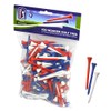 PGA Tour Unisex – Erwachsene Golf-Tees aus Holz, 7 cm,