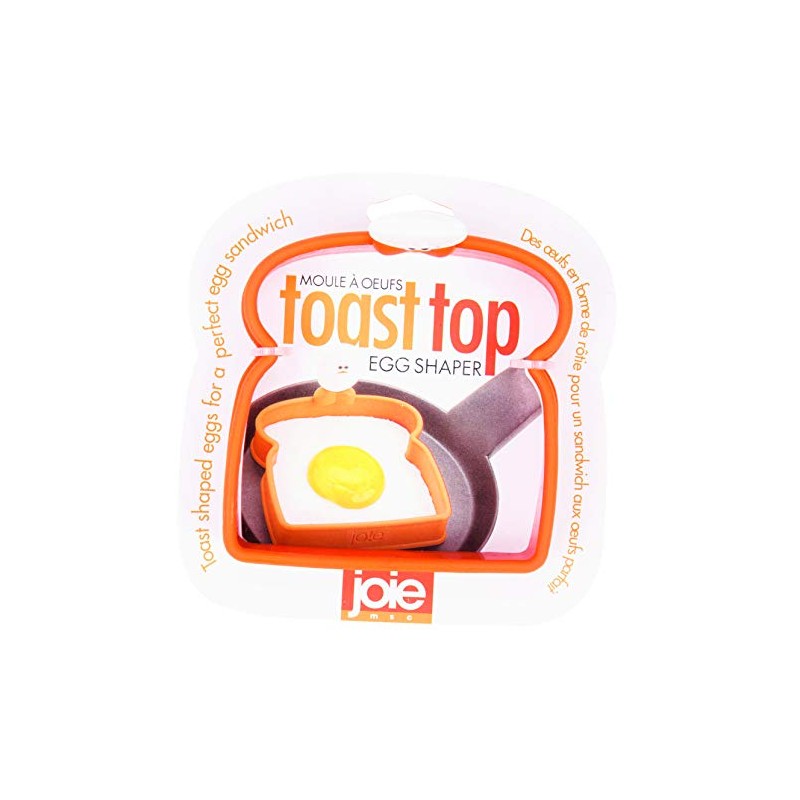 MSC International Joie Fried Egg Mould Toast Bread, Orange