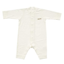 EDENSWEAR Zinc Filled Baby Clothes Romper for Sensitive Eczema Skin - (White 70)