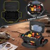Trahzia Small Tool Bag With Anti-Friction Bottom, 12-Inch Tool Organizer