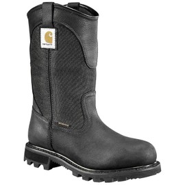 Carhartt womens Wellington Industrial Boot, Black Oil Tanned, 7.5 US