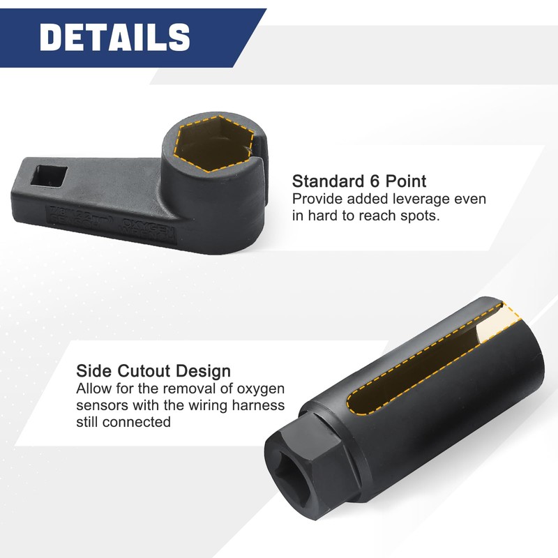 DASBET 7pcs O2 Oxygen Sensor & Oil Pressure Sending Unit