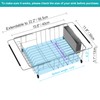 iPEGTOP Expandable Deep & Large Dish Drying Rack, Over The