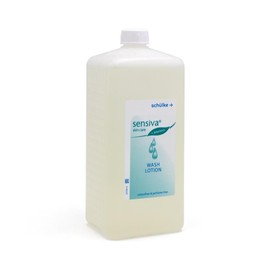 Schülke sensiva® 1 Litre Euro Bottle Wash Lotion for All Skin Types | Soap-free Skin Cleansing for Face and Body | Gentle on Skin and Mild