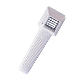 KitchenCraft Krisk Julienne Vegetable and Fruit Cutter, White/Silver