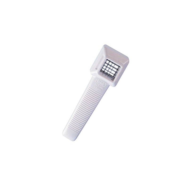 KitchenCraft Krisk Julienne Vegetable and Fruit Cutter, White/Silver