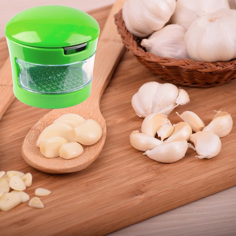 Tabanzhe Garlic Press Crusher-Mini Garlic Dicer Chopper Garlic Cutter Mincer
