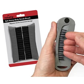 JOUNJIP 2Pack Double Sided Scrub Brush Hand Fingernail Brush for Personal Care & Hygiene, Mechanic, Gardener