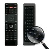 XRT500 Replace QWERTY Dual Keyboard Remote fit for Vizio Smart