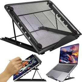 Laptop Stand Desk Tablet Stand (UK COMPANY) Home Office Accessories Adjustable Laptop Stand Computer Holder