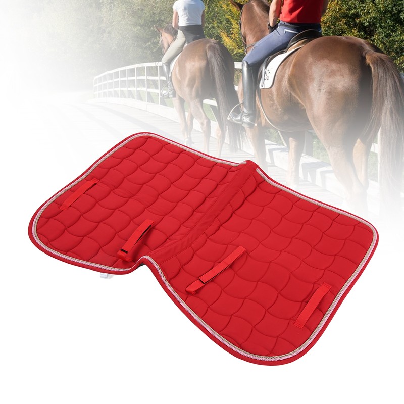 Saddle Pad Soft Breathable All Purpose Double Rope Saddle Pad
