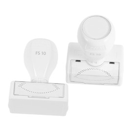 OHPHCALL 2pcs Eyelash Stamp Tool Lower Lash Stamp for Beginners Diy Beauty Tools Makeup Accessories Sturdy Plastic Reusable Unique Stencil Design