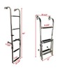Marine Boat Five Steps 3+2 Foldable Ladder Stainless Steel Luxury