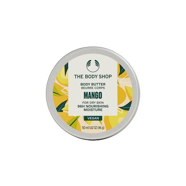 The Body Shop [Official] Body Butter, MG (Scent: Mango), Genuine Product, 1.7 fl oz (50 ml)