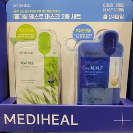 Mediheal Mask Pack Moisture Daily Moisturizing Mask Tea Tree 12 Ampoule / 메디힐 마스크팩 수분 데일리 보습 마스크 티트리 12입 앰플