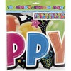 Happy Birthday Giant Jointed Banner - 4.5 ft - Premium