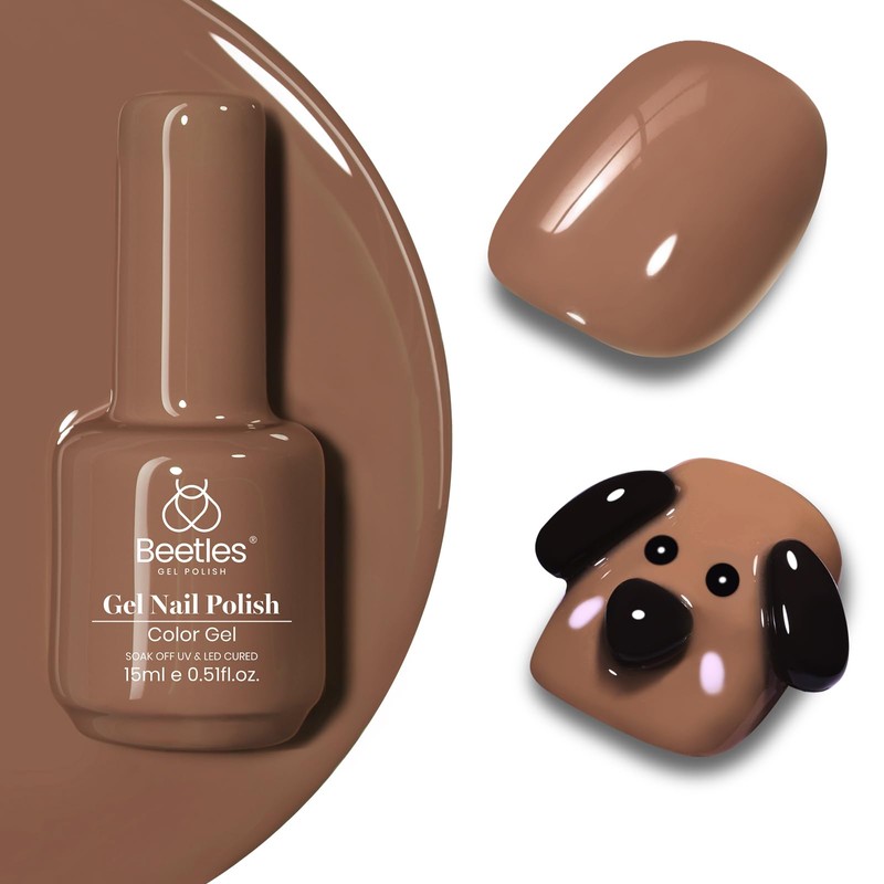 Beetles Gel Polish Beyonce Caramel 15ml - Esmalte de Uñas