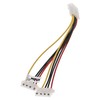 vhbw IDE Y Power Cable to 2X Molex Female for