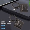 USB C Bi Directional Switcher 2 in 1 Out 1