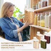 Blushtier 4 PCS Cereal Containers Storage 2.8L Airtight Large Dry