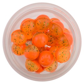 Berkley PowerBait Power Eggs Floating Magnum Angelköder, klar grün-FL. Orange, unwiderstehlicher Duft & Geschmack, natürliche Präsentation, ideal für Forelle, Steelhead, Lachs und mehr