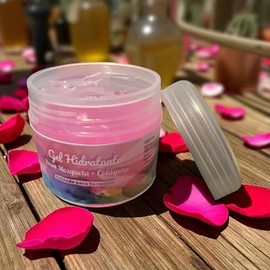 Gel Hidratante Rosa Mosqueda + Colágeno