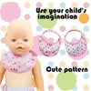 GXGM Pack of 2 Doll Bibs, Doll Accessories, Doll Carrier,
