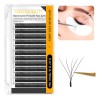Nagaraku Extensiones De Pestañas 5d W Shape 8-15mm Mix