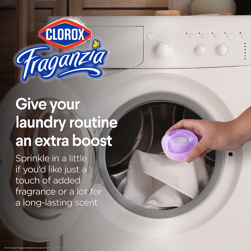 Clorox Fraganzia Laundry Scent Booster Crystals in Lavender with Eucalyptus