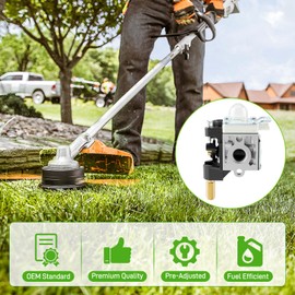 SRM 266 Carburetor for Echo Weed Eater PPT-266 SHC-266 SRM-266T SRM-266U SRM-266S PE-266 PAS 266 Hedge Trimmer Pruner RB-K112 A021004710 A021003831 A021003830, with Air Filter Tune Up Kit