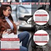 5 Pack Vehicle Accident Report Kit in Envelope 6 *