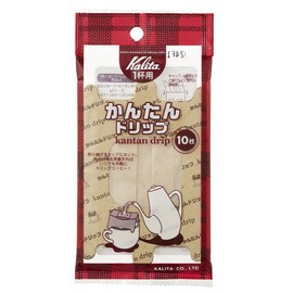 カリタ Kalita コーヒーフィルター かんたんドリップ 10枚 #08053