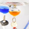 茶谷産業 Fun Science ファンサイエンス ガラスフロート温度計 電球 333-208高さ125×幅100×奥行100mm